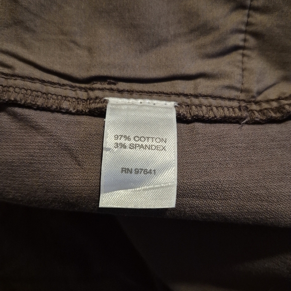 J. Jill women's size 20 stretch corduroy side elastic waist pants 5 pockets EUC - Picture 7 of 8